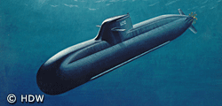 Un sous-marin U-212A