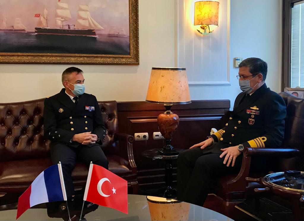 Le vice-amiral Boidevezi a rencontré le chef d’état-major de la marine turque