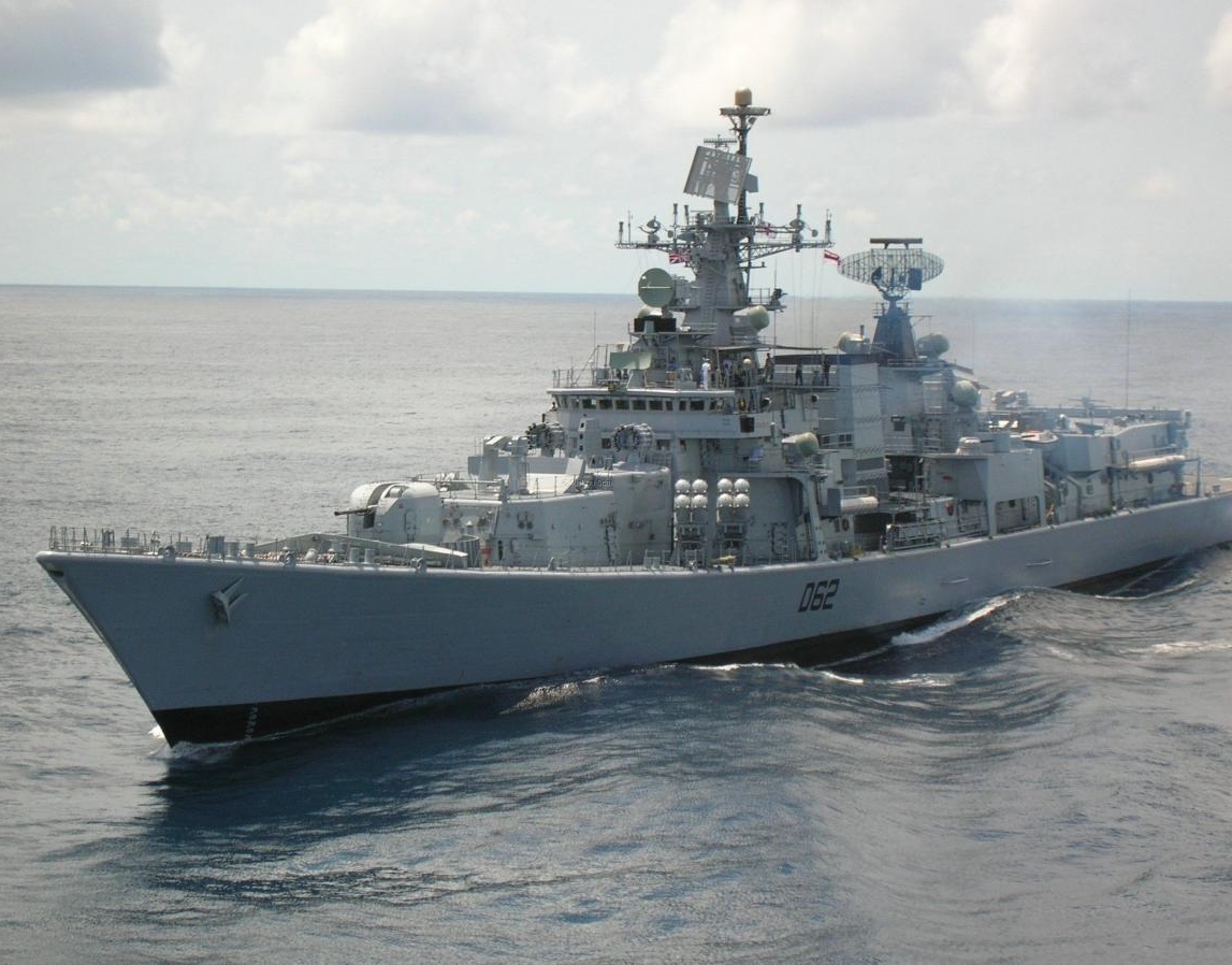 Le destroyer indien Mumbai