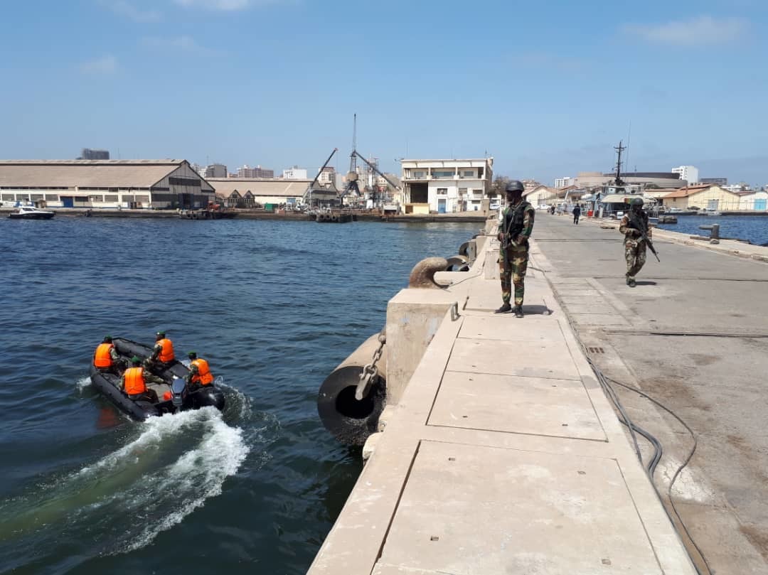 Formation de protection-défense pour les chefs d’équipes de la Marine sénégalaise