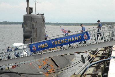 Le sous-marin HMS Trenchant est arrivé lundi 11 juin Ã  Kings Bay