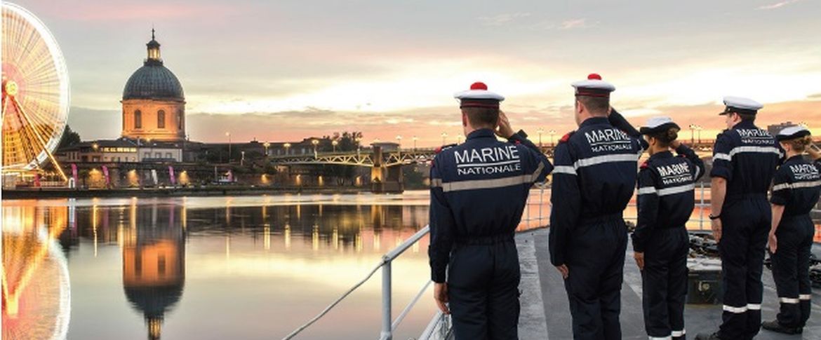 La Marine en escale à Toulouse