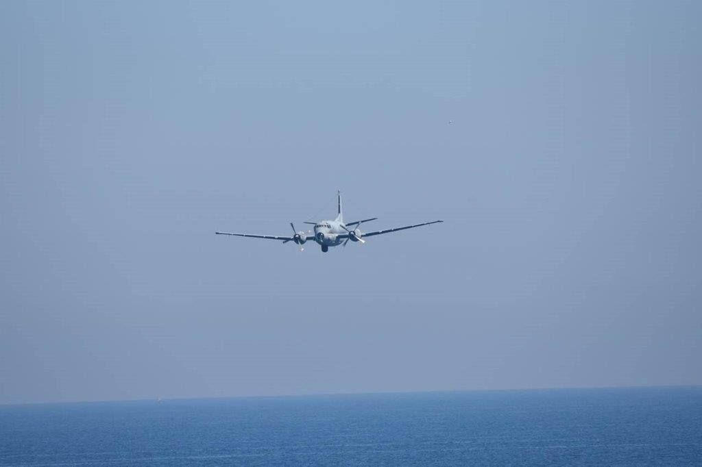 Un avion de patrouille maritime ATL2 surveille le détroit d'Ormuz