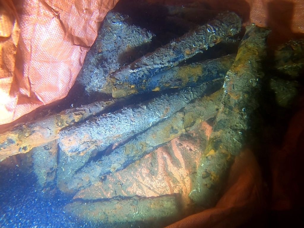 Des munitions retrouvées sur l’épave de l’Alice Robert