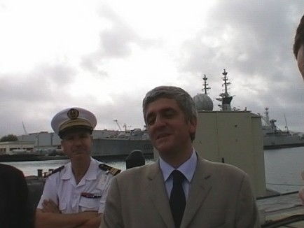 Le ministre de la défense, Hervé Morin