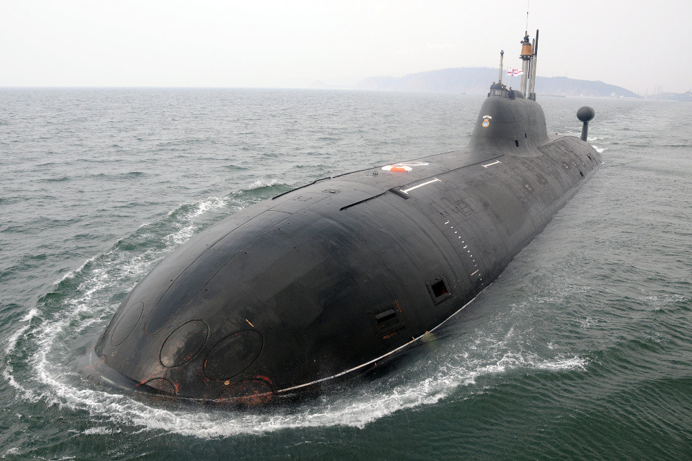 Le sous-marin nucléaire indien INS Chakra