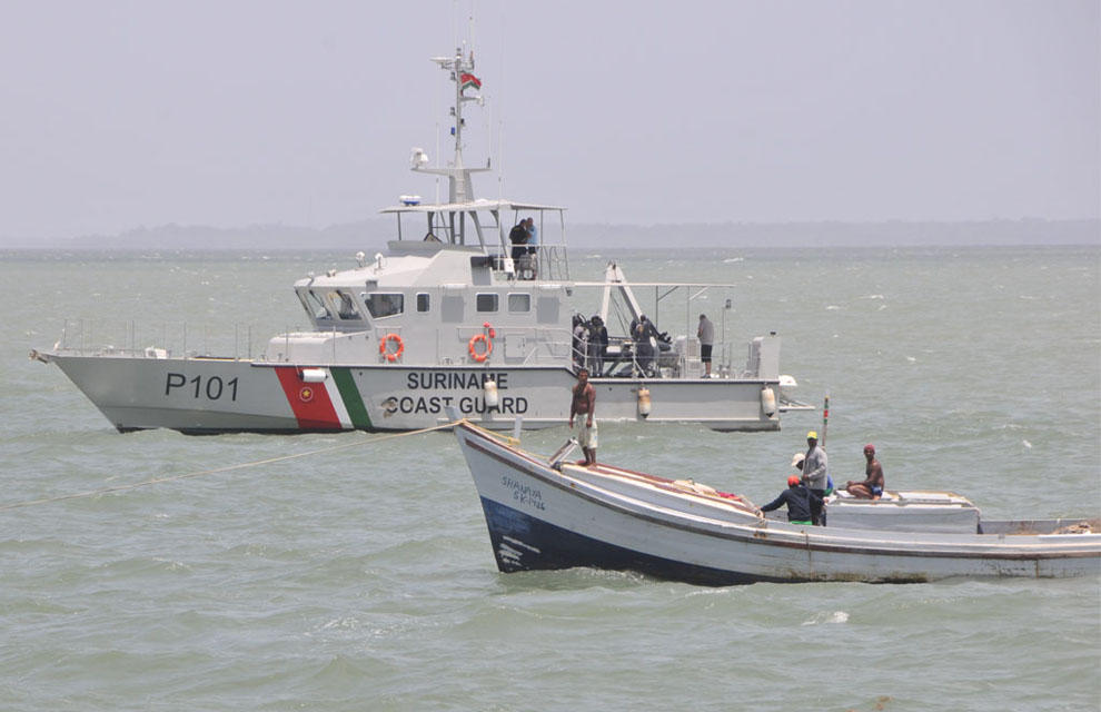 Première opération franco-surinamienne de lutte contre la pêche illégale