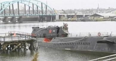 L'ancien sous-marin soviétique