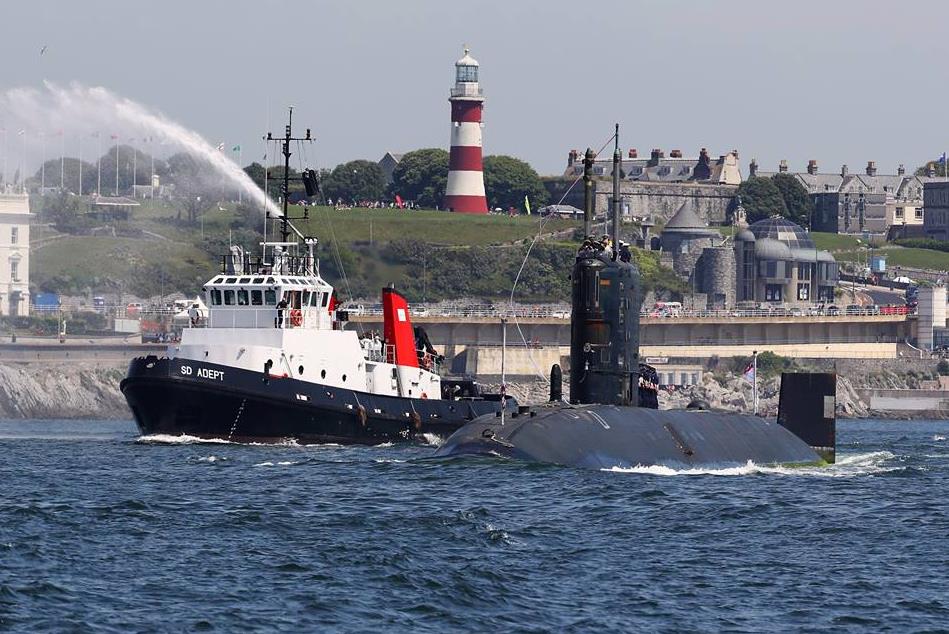 La Royal Navy désarme le sous-marin Torbay