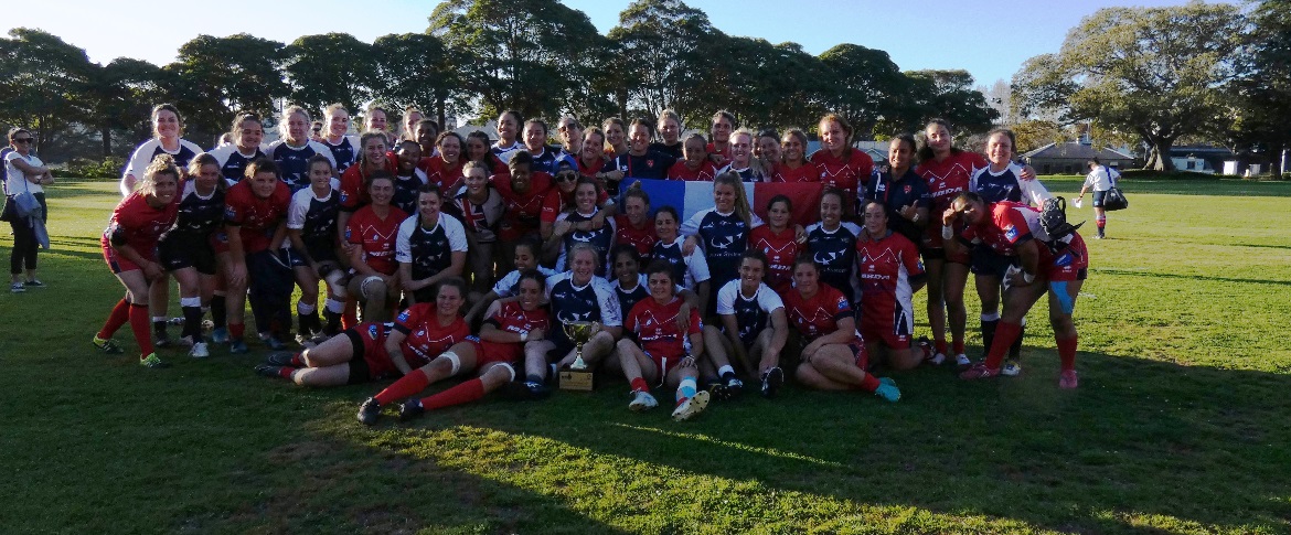 L’équipe féminine du Rugby Club de la Marine Nationale s’est rendue en Australie
