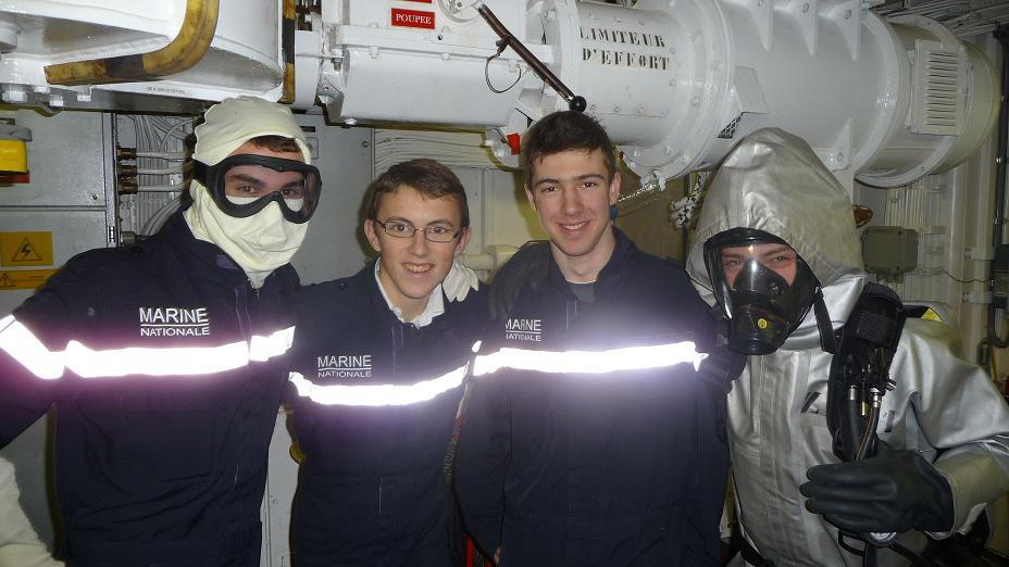 Quatre lycéens à bord pour le retour en mer du Latouche-Tréville