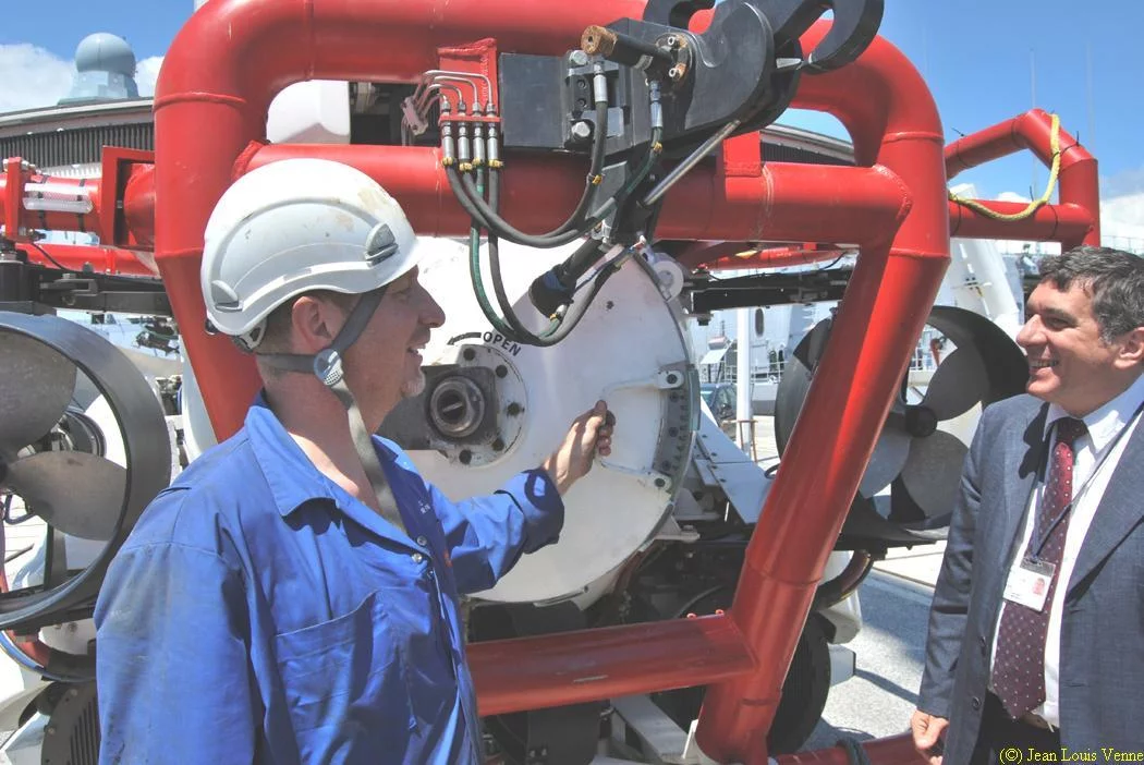 Ouverture du sas arrière