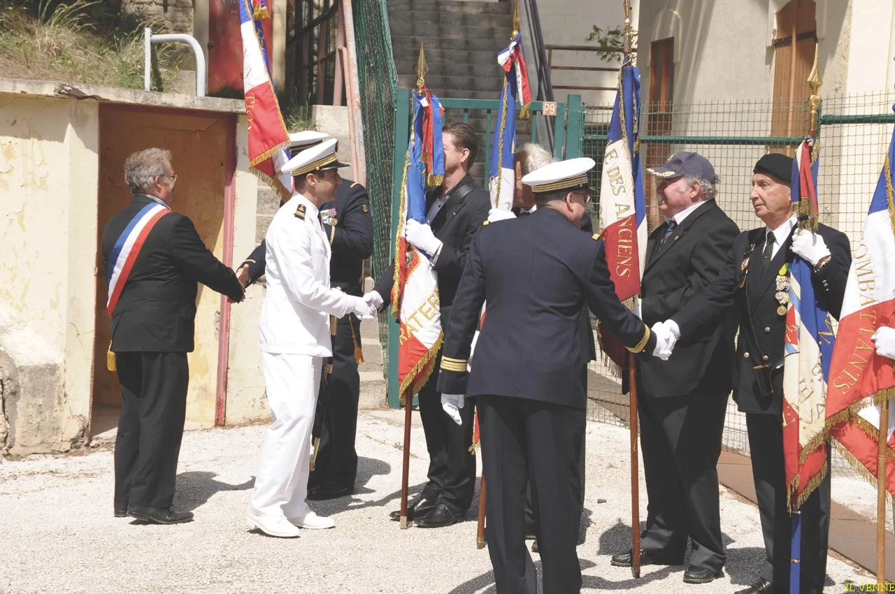 Remise des diplômes aux stagiaires de la Préparation Militaire Marine de LA SEYNE SUR MER