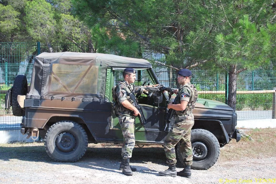 Véhicule de l'armée de terre