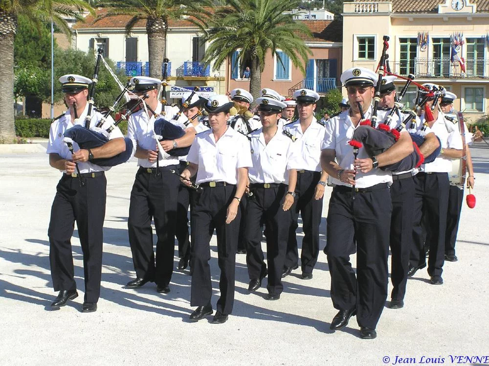 Le bagad du CIN St-Mandrier