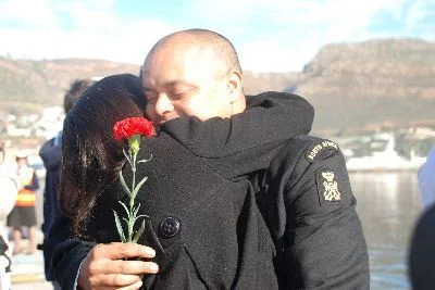 Les familles sont heureuses de retrouver leurs êtres chers