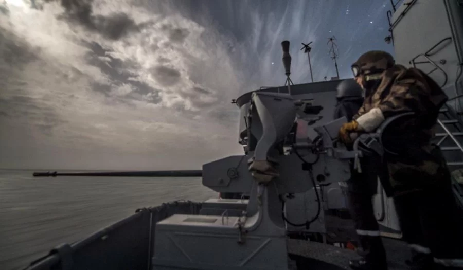 La frégate Jean Bart dans l’opération Chammal