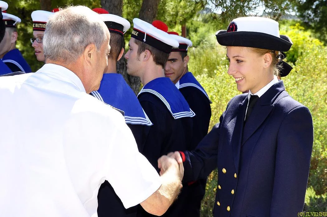 Les stagiaires de la préparation militaire marine de La Seyne-sur-mer reçoivent leur brevet