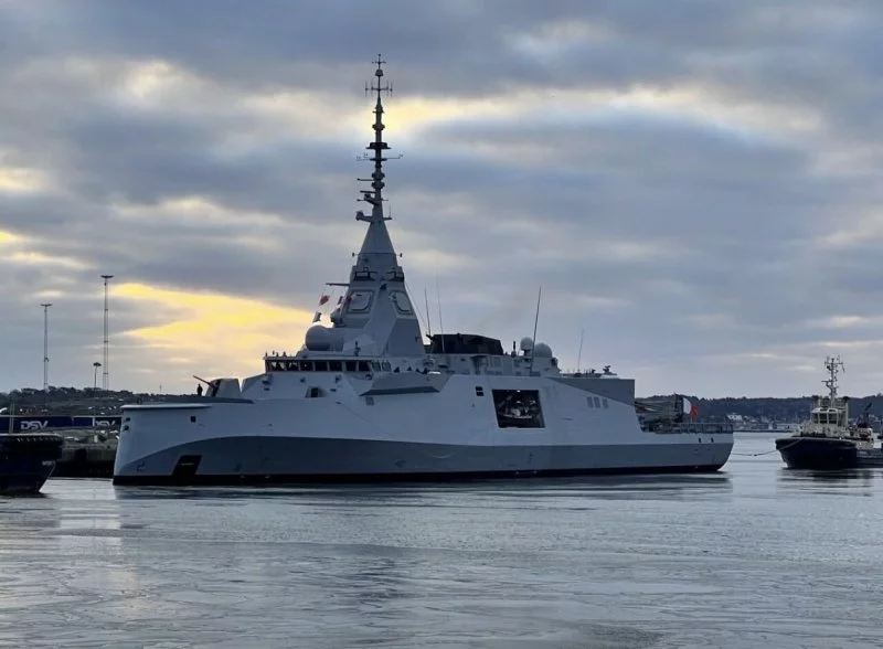 La frégate Amiral Ronarc'h arrive à Göteborg