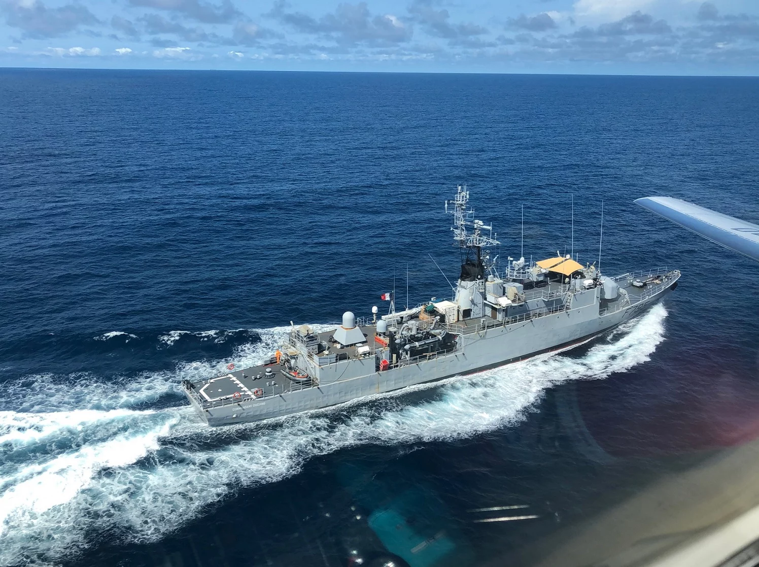 Le patrouilleur de haute-mer (PHM) Commandant Ducuing