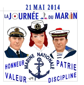 Souvenir philatélique de la 2è Journée du Marin