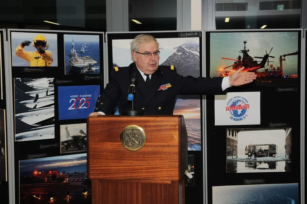 Le chef d'état-major de la Marine présente ses voeux