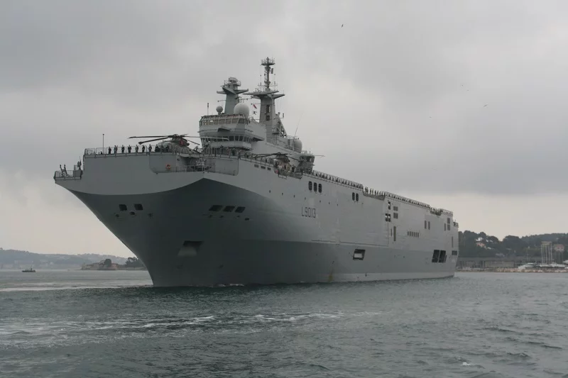 Appareillage du BPC Mistral