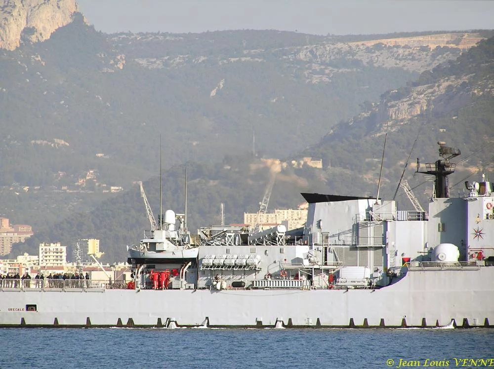 La frégate italienne Grecale