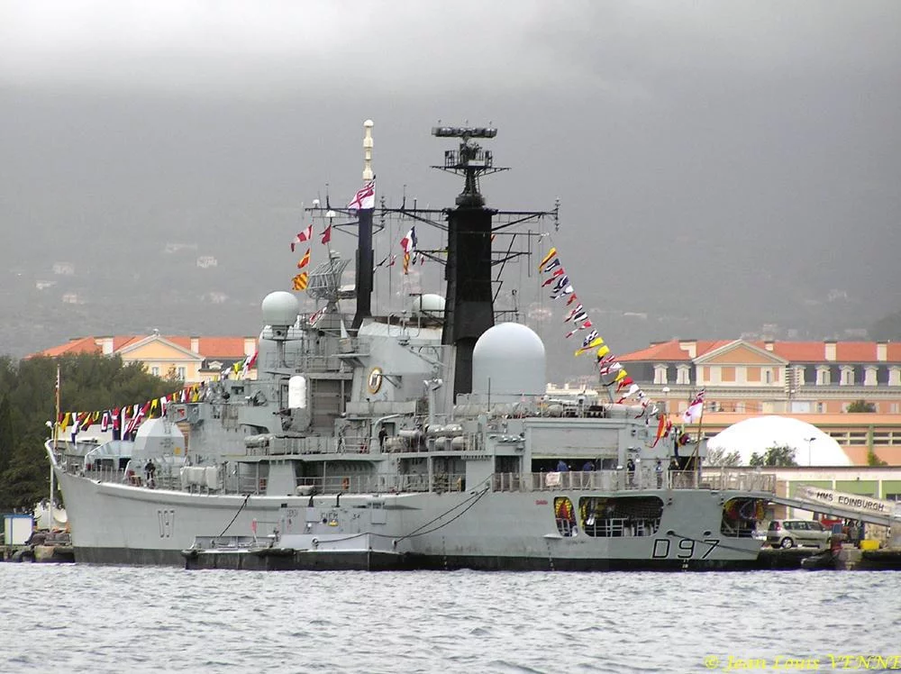La frégate Edimburg