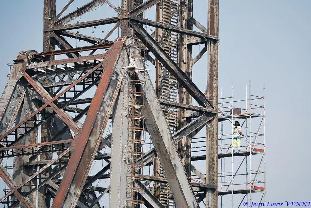 Rénovation du pont levant de La Seyne sur Mer