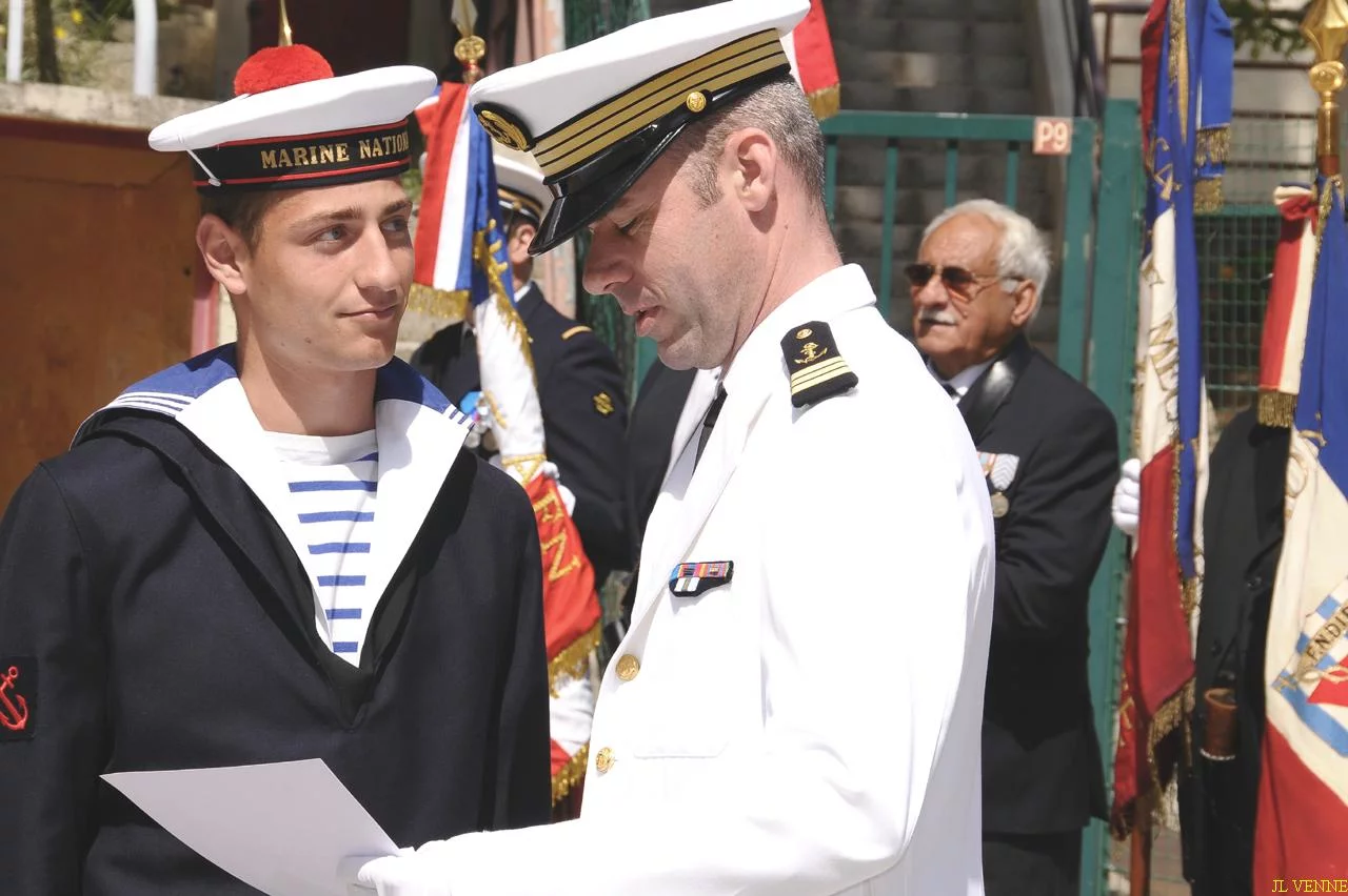 Remise des diplômes aux stagiaires de la Préparation Militaire Marine de LA SEYNE SUR MER
