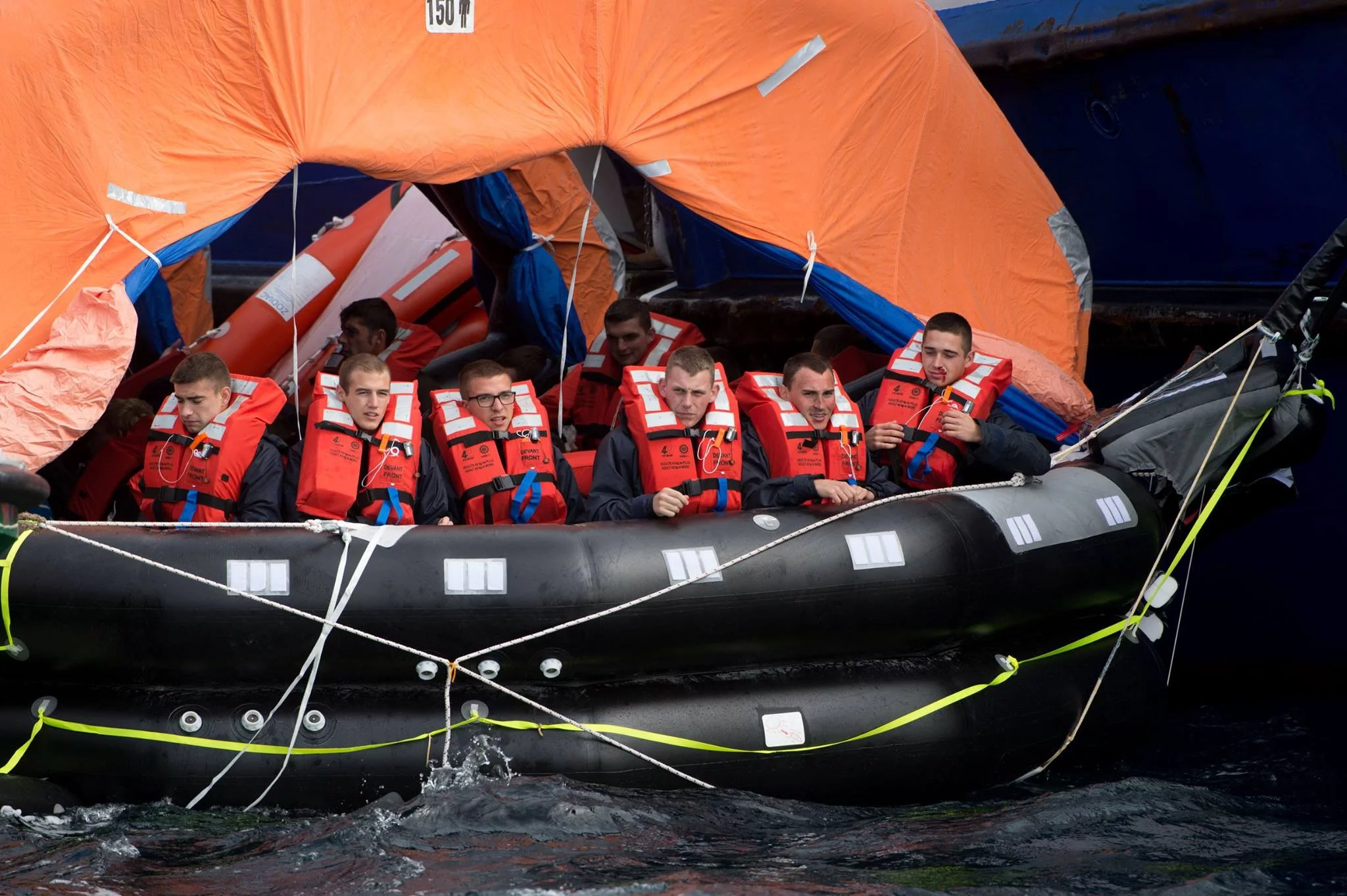 L’Ecole de maistrance participe à l’exercice annuel de sauvetage ORSEC Ouessant 2015