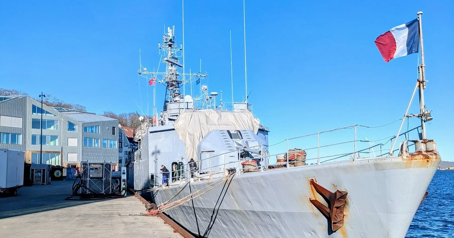 Le patrouilleur Commandant Blaison en Norvège