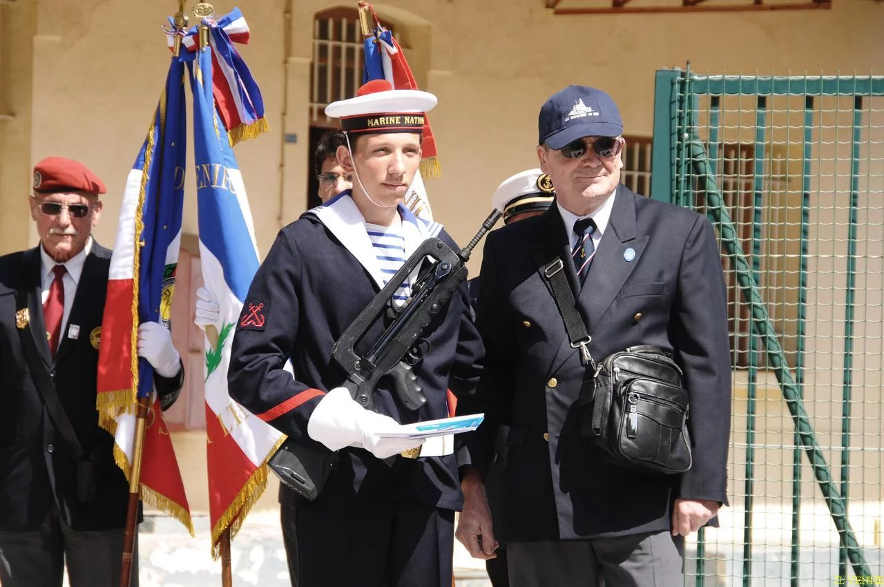 Remise des diplômes aux stagiaires de la Préparation Militaire Marine de LA SEYNE SUR MER