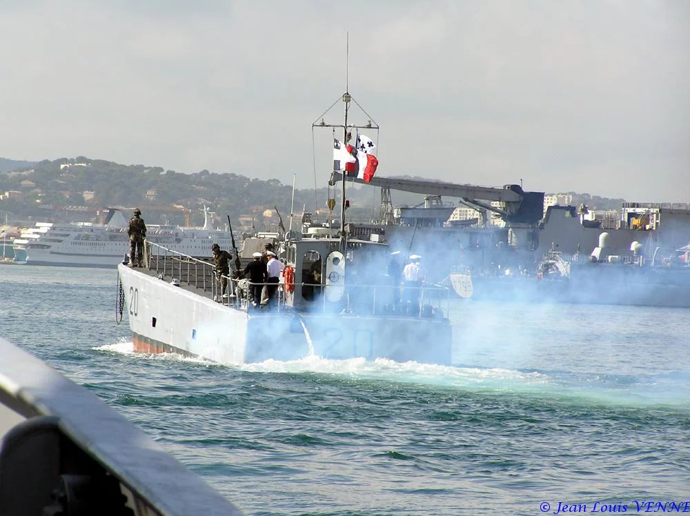 La flottille amphibie de Toulon