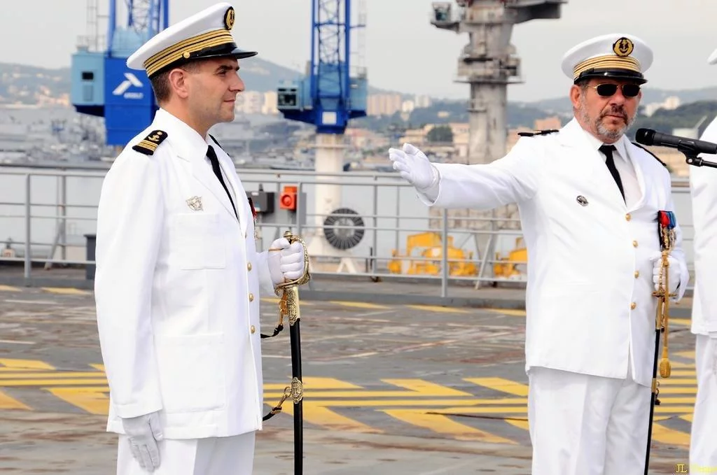 Prise de commandement du BPC Mistral