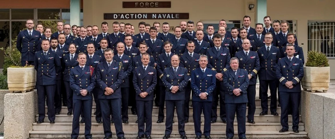 Les stagiaires futurs commandants