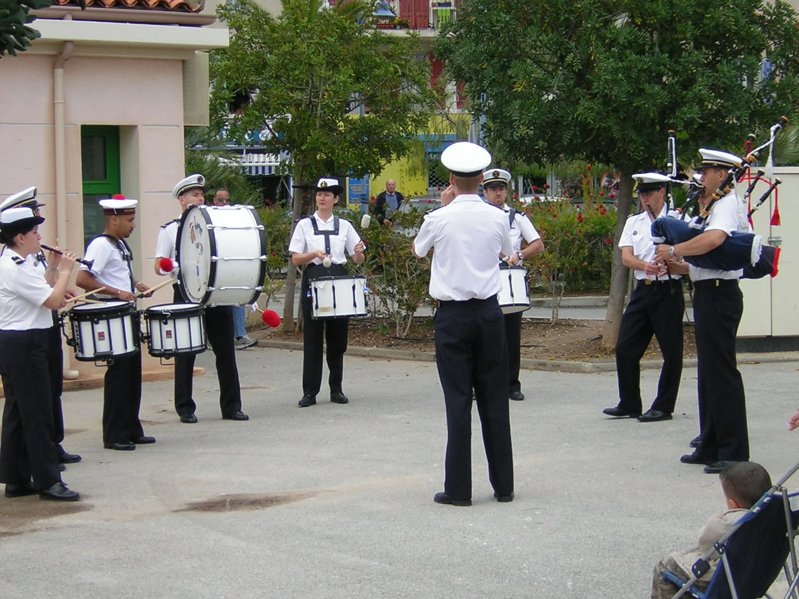 Le bagad du CIN St-Mandrier