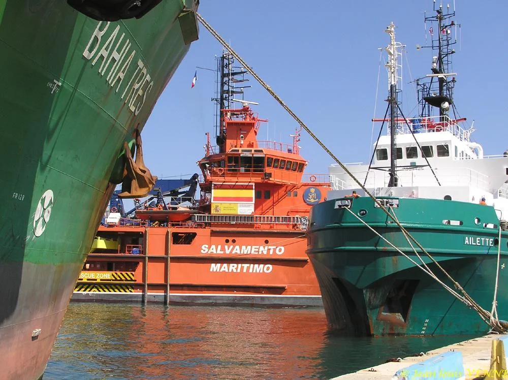 Les navires participant à Euronyme 2009