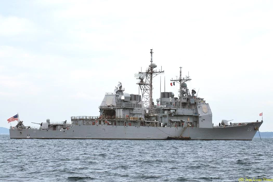 Le croiseur américain Normandy