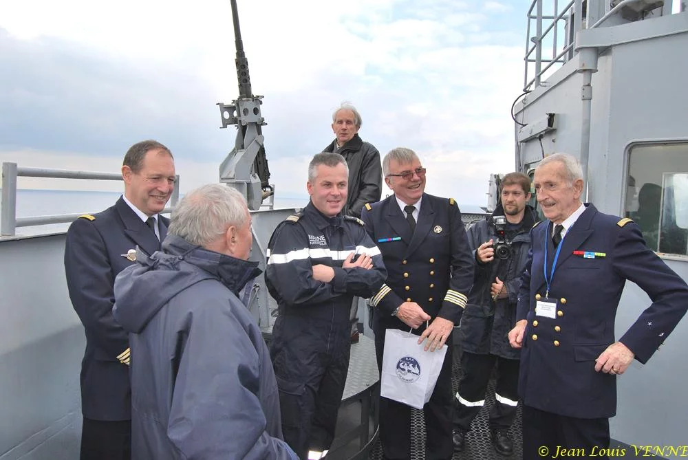 D'anciens membres de l'équipage