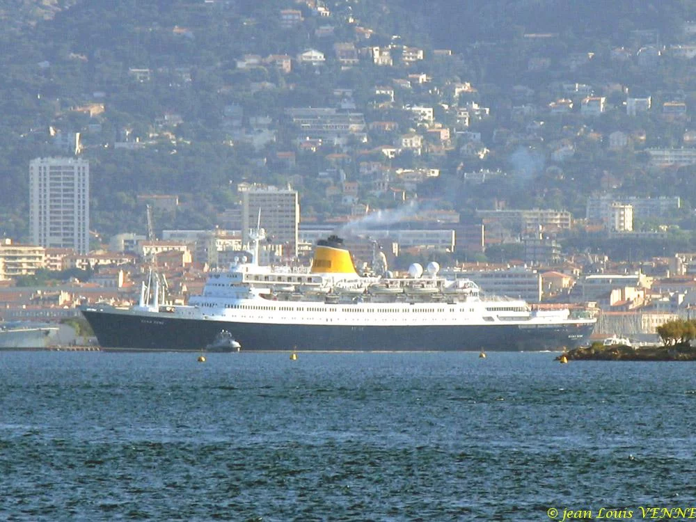 Le paquebot Saga Rose à Toulon