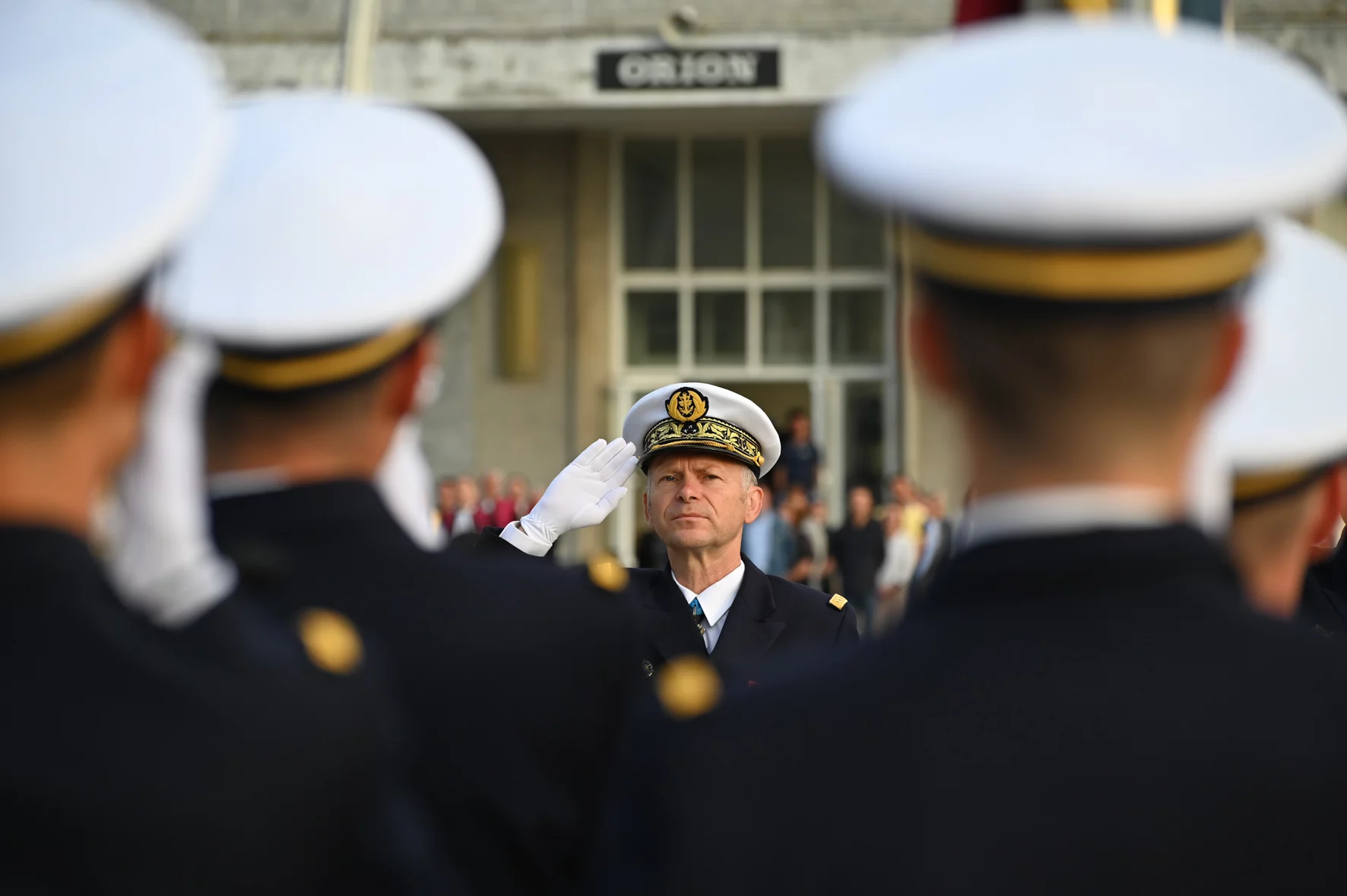 Le vice-amiral Laurent Hemmer, nouveau commandant pour l’École navale