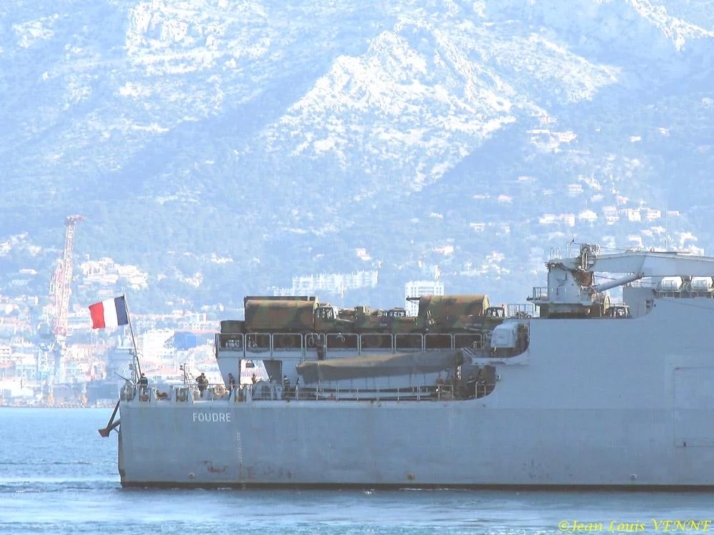 La Foudre appareille pour ANVIL-08