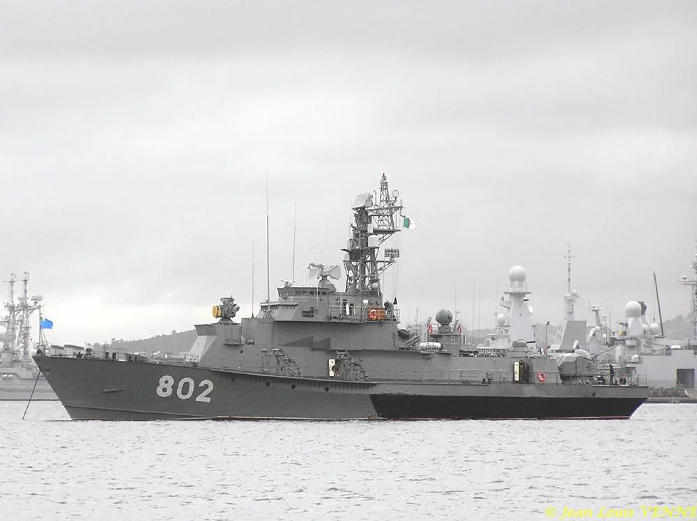 La corvette lance-missiles algérienne Salah Raïs