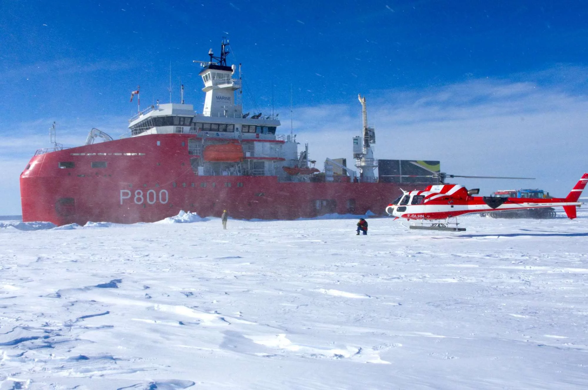 L’Astrolabe au cœur de l’Antarctique