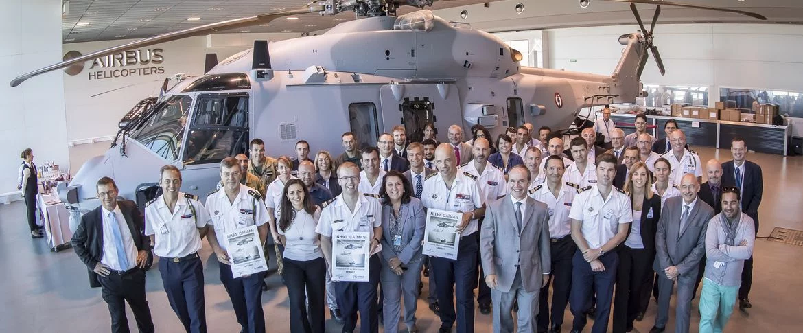 Réception du 15ème NH90 par le CEPA/10S