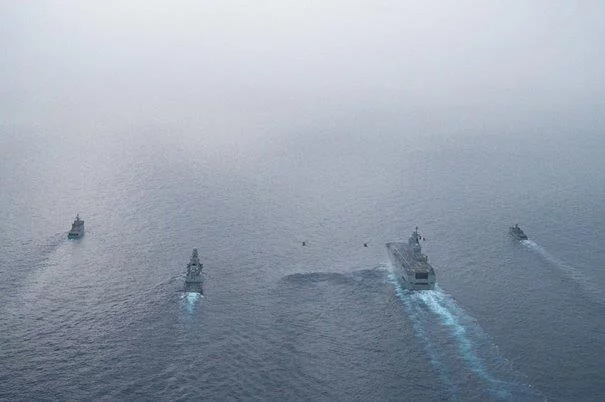 Les participants à l'exercice européen Neptune