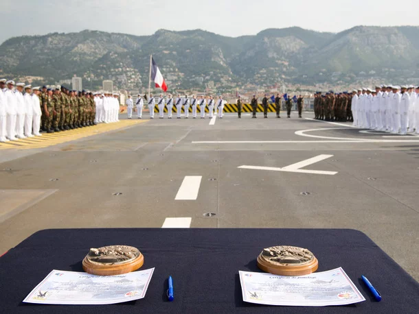 Jumelage entre le 5e RHC et le BPC Mistral