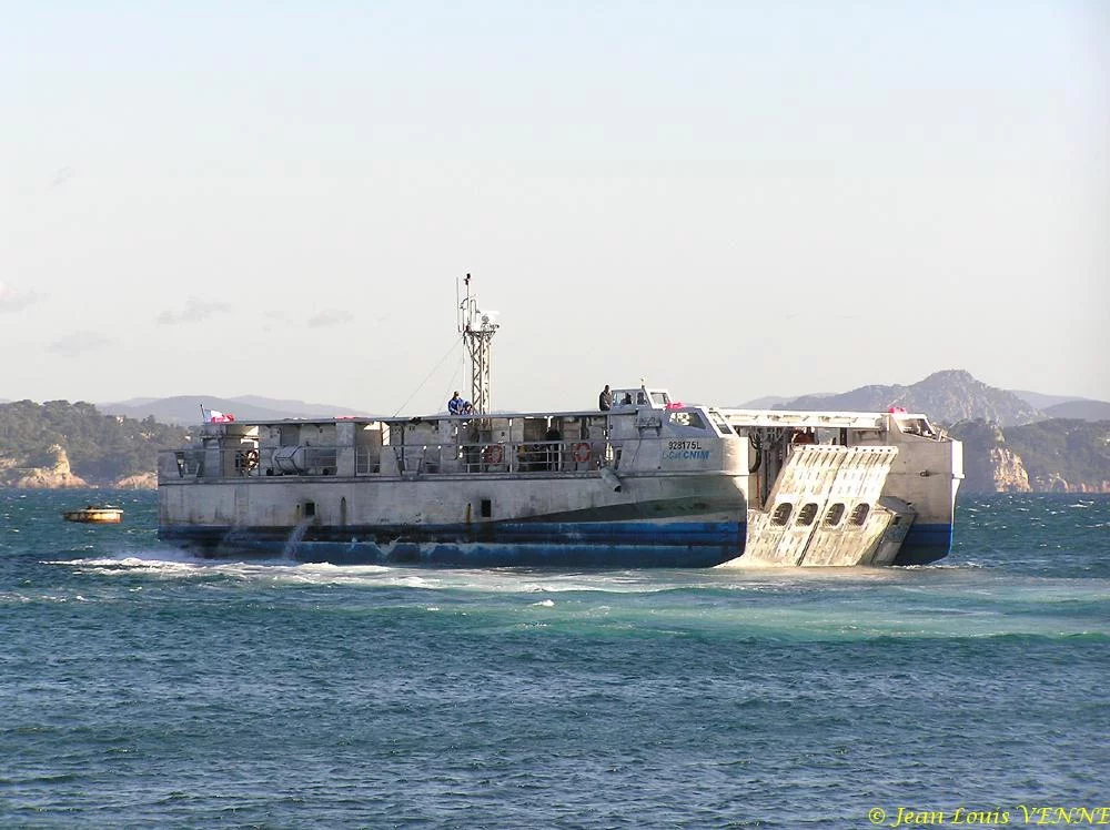 Essais du LCAT à St Mandrier sur Mer